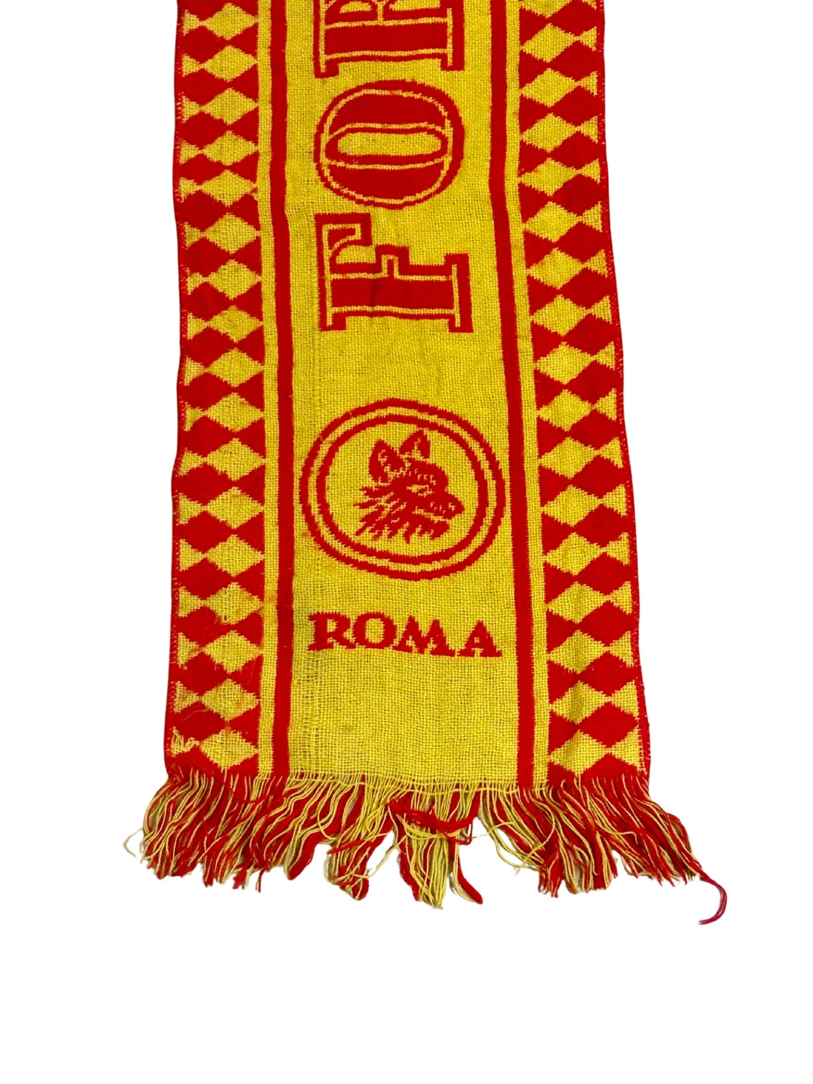 Bufanda AS Roma futbol vintage – photo 2